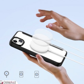 Dux Ducis Skin X Pro dirbtinos odos dėklas su magsafe (Apple Iphone 15) Dux Ducis Skin X Pro dirbtinos odos dėklas su magsafe (Apple Iphone 15)